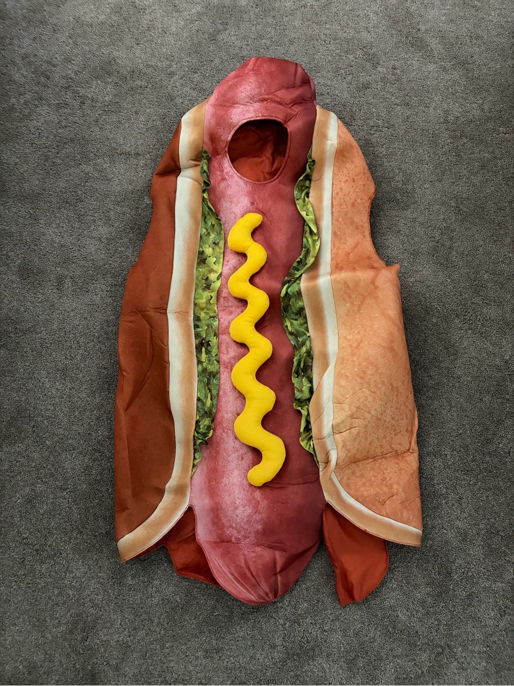 Adult hotdog Halloween Costume